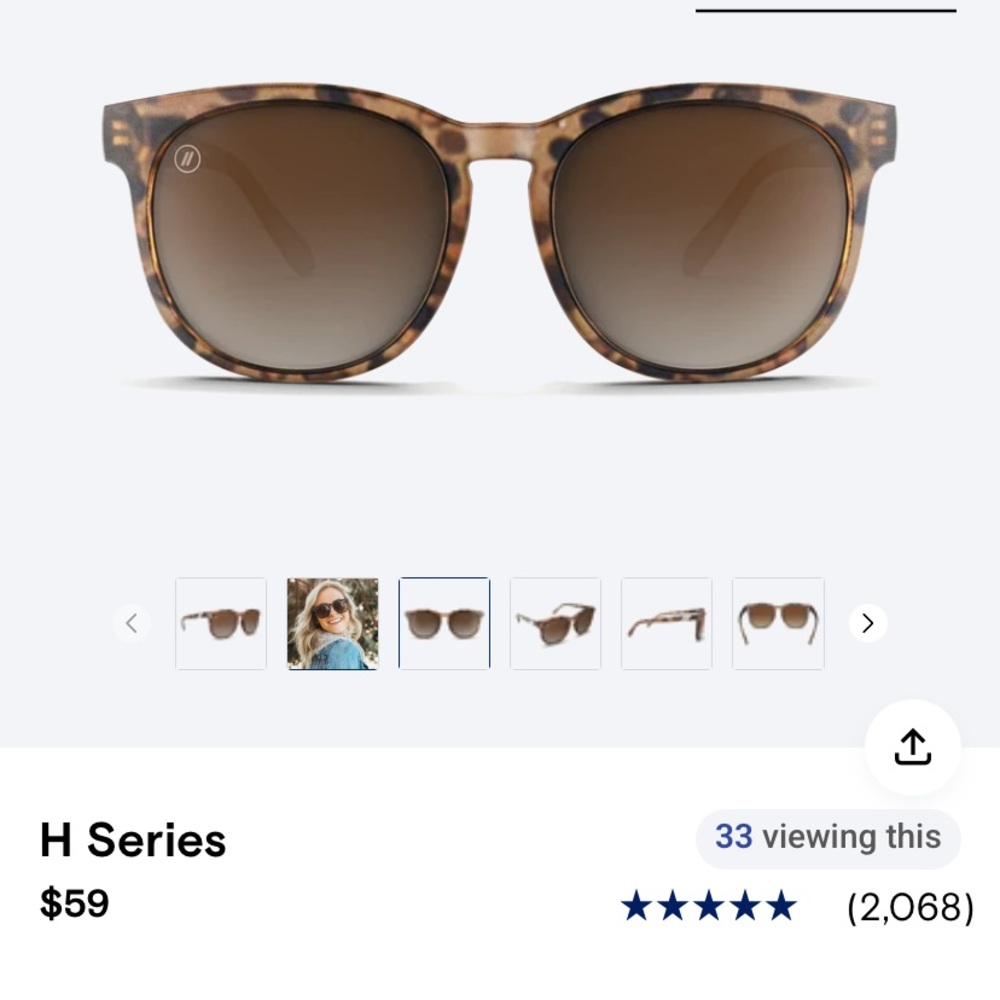 Blenders H series- Tiger Mark sunglasses